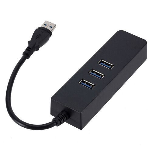 3 Ports Usb 3.0 Gigabit Ethernet Lan Rj45 Network Adapter Hub