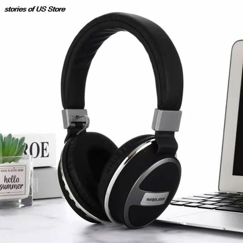 Wireless Headphones HIFI Stereo Foldable Bluetooth Earbuds Deep Bass Headset With Noise Cancelling Support TF Card headphones