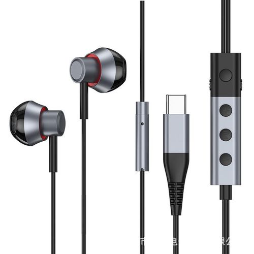 ACZ K30k Sound Card Headset Typec in-Ear Variable Sound TikTok Live Streaming on Kwai Headset Factory Wholesale