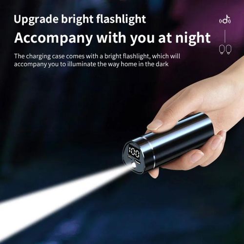 Bluetooth earphones, wireless sports earphones, cylindrical shape, ultra long battery life, waterproof