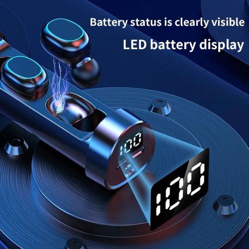 Bluetooth earphones, wireless sports earphones, cylindrical shape, ultra long battery life, waterproof