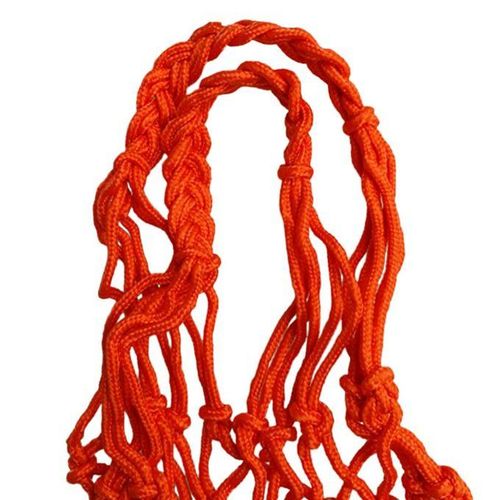 Mesh Sports Ball Bag Carrier For Volleyball Basketball Football Orange