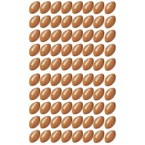 80Pcs Rugby Stress Ball, Mini Foam Sports Ball, Foam Sports