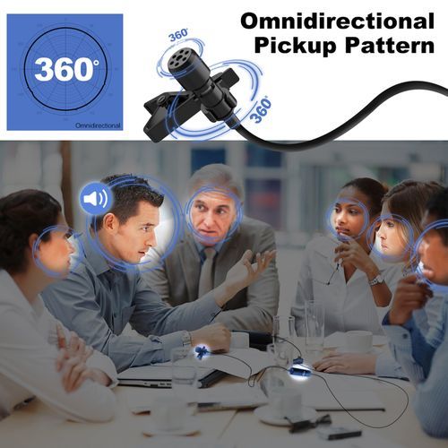 SYNCO Lav-S6E Professional Lavalier Microphone Clip-on