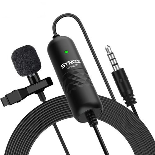 SYNCO Lav-S6E Professional Lavalier Microphone Clip-on