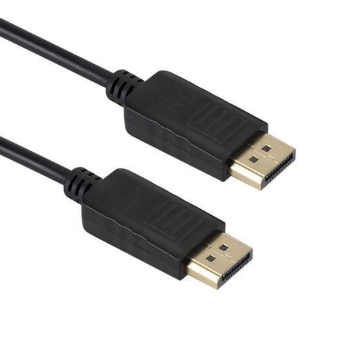 1 Piece   Cable Plug to Plug HD Lead DP Cord AV Video Adapter 6 ft