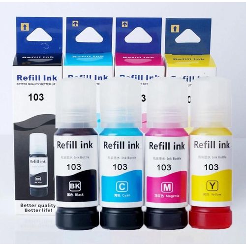 Epson Printers 103 Ink Eco Tank 4-colour Multipack Cartridge  -103 all colors