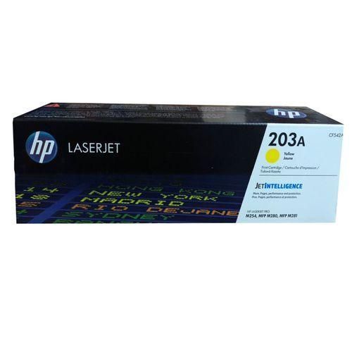 Hp Laser Jet Toner 203A - Colour Yellow  (CF542A)
