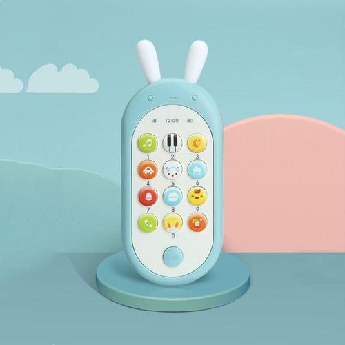 Beiens Early Childhood Education Puzzle Bilingual Phone Baby Bite Music Mobile Phone Toy