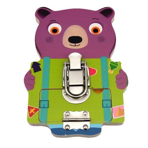 3pcs Busy Board For Toddlers Unlock Toys Fine Motor Skills Travel Toys