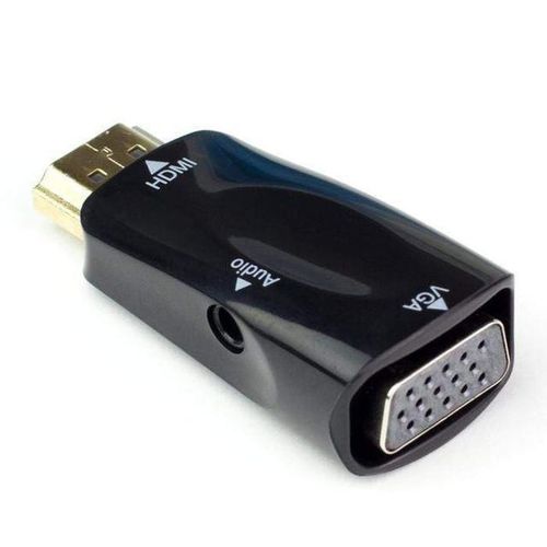 High Quality Portable HDMI to VGA Converter With Aux/ Audio