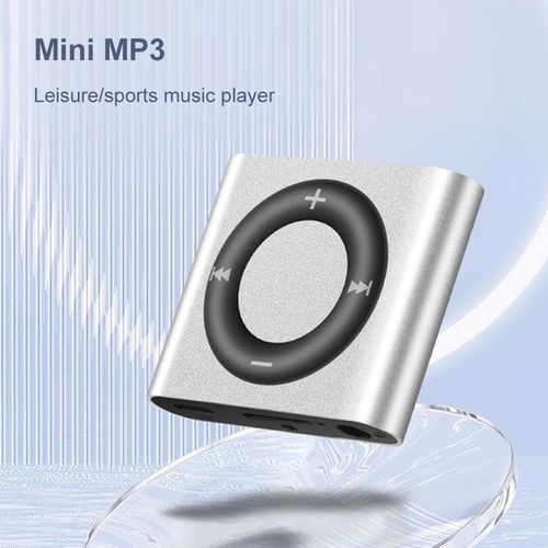 Mini Mp3 Walkman Metal Clip-On Sports Music Player Build In Speaker 180mah Touch Tone Rechargeable Support Tf Card For Kids