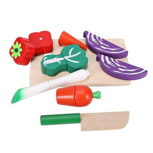 Play Food Kitchen Toy Vegetables And Fruits For Boys Girls A