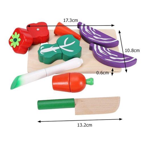 Play Food Kitchen Toy Vegetables And Fruits For Boys Girls A