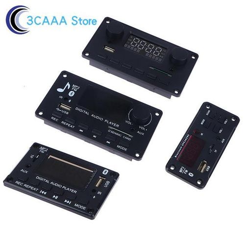 Dc 5v 16v 32v Mp3 Decoder Board Amplifier Bluetooth Car Mp3 Music Player Usb Recording Module Fm Aux Radio For Audio Speaker