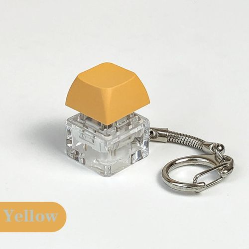 Decompression Toys Keyboard Clicker Toy Keyboard Cube Toy Keyboard on Stress Relief Keycap Toys Keyboard Keychain Kids Adult