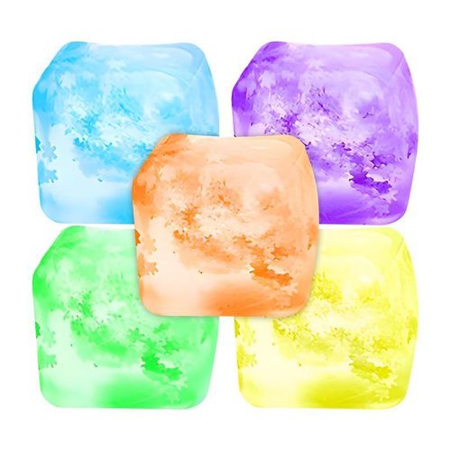 Stress Cube Balls Cube Block Stress Balls Ice Cube Stress Balls Slow Rising Dough Stress Balls Calming Sensory Toy For Friend