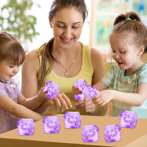 Stress Cube Balls Cube Block Stress Balls Ice Cube Stress Balls Slow Rising Dough Stress Balls Calming Sensory Toy For Friend
