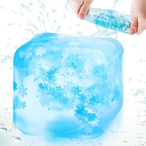 Stress Cube Balls Cube Block Stress Balls Ice Cube Stress Balls Slow Rising Dough Stress Balls Calming Sensory Toy For Friend