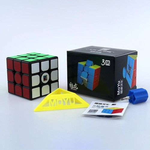 MoYu Mei Magnetic 2x2 3x3 4x4 5x5 Magic Speed Cube Mei 2M 3M 4M 5M Pyraminx M Cubo Magico Puzzle