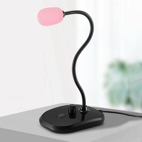 10 Pack Lapel Headset Microphone Windscreen, Microphone Sponge Foam Cover Mini Size Lavalier Microphone Windscreen Pink NO5116