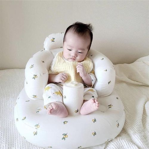 Multifunctional Baby Inflatable Sofa Infant PVC Seat Child Learning Dinner Chair Portable Bath Stool Beach Armchair For Kids