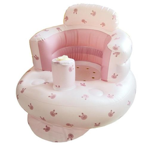 Multifunctional Baby Inflatable Sofa Infant PVC Seat Child Learning Dinner Chair Portable Bath Stool Beach Armchair For Kids