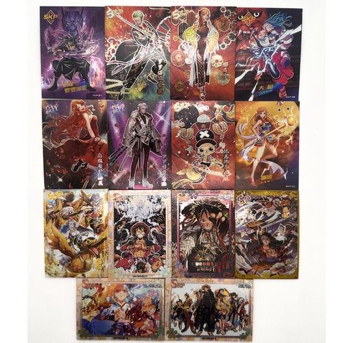 Anime One Piece Luffy Roronoa Zoro Nami Yamato Shanks Nefertari D Vivi Game Collectible Toys Christmas Birthday
