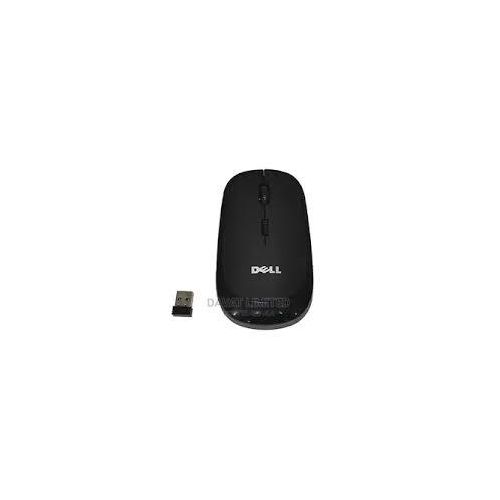 USB Wireless Optical Mouse, Slim - Black