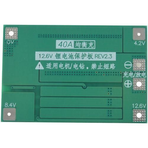 3S 40A For Screwdriver 12V Li-Ion 18650 Bms Pcm Battery Protection Board Bms Pcm With Balance Liion Battery Cell Pack Module NO5116