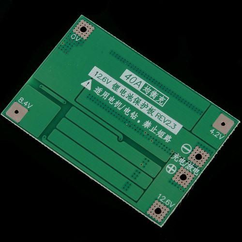 3S 40A For Screwdriver 12V Li-Ion 18650 Bms Pcm Battery Protection Board Bms Pcm With Balance Liion Battery Cell Pack Module NO5116
