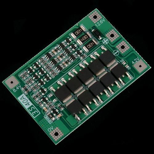 3S 40A For Screwdriver 12V Li-Ion 18650 Bms Pcm Battery Protection Board Bms Pcm With Balance Liion Battery Cell Pack Module NO5116