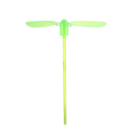 10 PCS Amazing LED Light Flying Bamboo Dragonfly Toy,