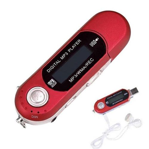 Mini Usb Mp3 Music Player Digital Lcd Screen Mp3 Players With Fm Radio Function Rechargeable 4g/8g Portable