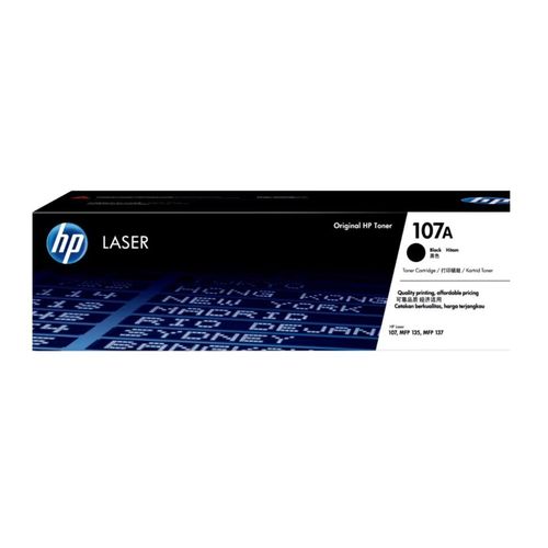 Hp 107A Black Original Laser Toner Cartridge-Black