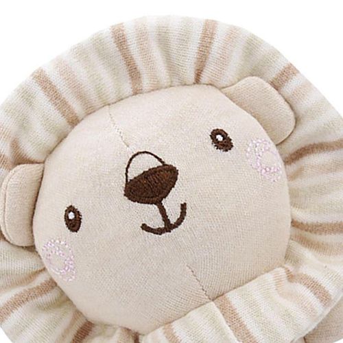 Cute Hand Rattles Squeaker Sticks Educational Development Soft Lion