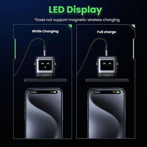 UGREEN RG 30W USB C Charger, Nexode Robot GaN Fast Charger