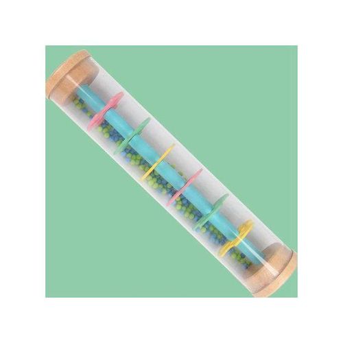 Montessori Rain Sound Tube Puzzle Rain Maker Developmental Kids