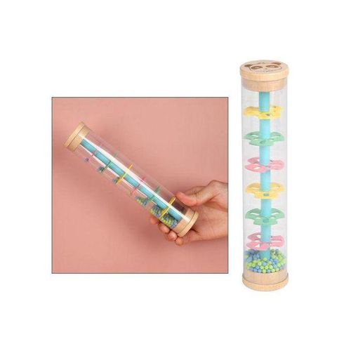 Montessori Rain Sound Tube Puzzle Rain Maker Developmental Kids