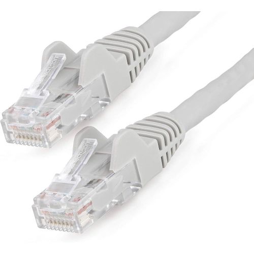 Cat6 RJ45 Ethernet Cable With Connectors- Cable Length 2 Metres - Grey