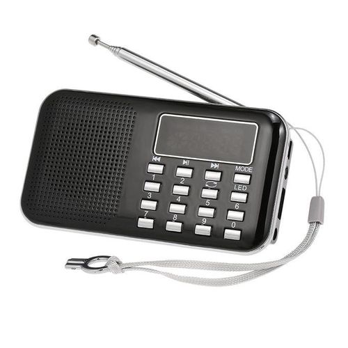 Y-896 Mini FM Radio Digital Portable 3W Stereo Speaker MP3 A