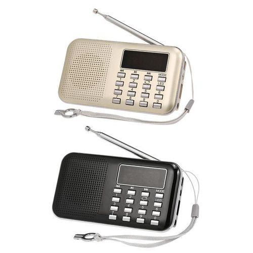 Y-896 Mini FM Radio Digital Portable 3W Stereo Speaker MP3 A