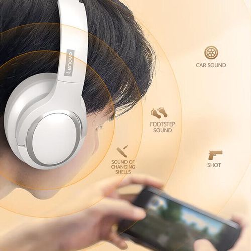 Original Lenovo TH40 Headphones Wireless Bluetooth Earphones Stereo HIFI Sound Quality Earbuds Smart Noise Gaming Headset
