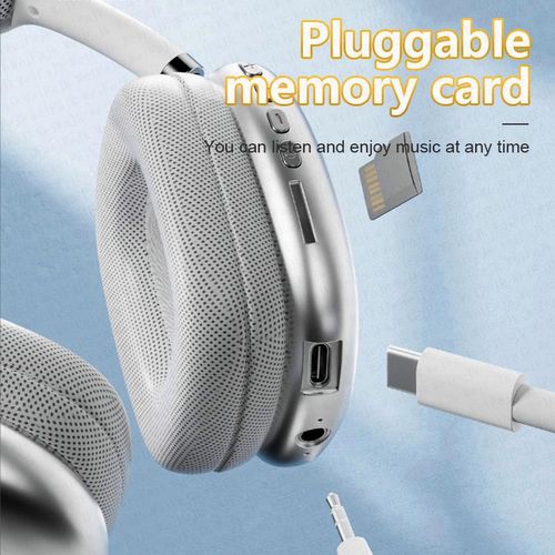Air Max P9 Pro Wireless Bluetooth Headphones Noise Cancelling Mic Pods Over Ear Sports Gaming Headset For Apple iPhone Earphones