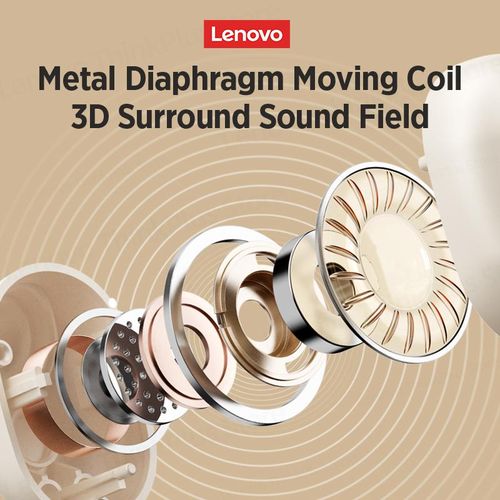 Lenovo PD1X Pro Bluetooth 5.3 Earphones TWS Wireless Headset Noise Reduction Earbuds Smart Digital Display Gaming Earphones