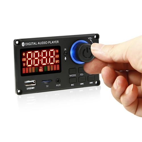 2*50w 12v Amplifier Mp3 Decoder Board Dc Folder Switching Handsfree Bluetooth Diy Car Mp3 Player Fm Radio Aux Tf Usb Record