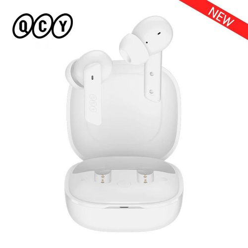 QCY HT05 ANC Wireless Earphones 40dB Active Noise Cancelling Bluetooth 5.2 Headphones 6 Mic ENC HD Call Headset