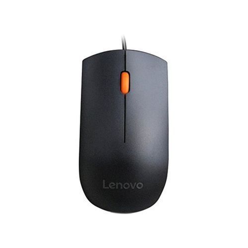 Lenovo 300 Wired Plug & Play USB Mouse &ndash; Black