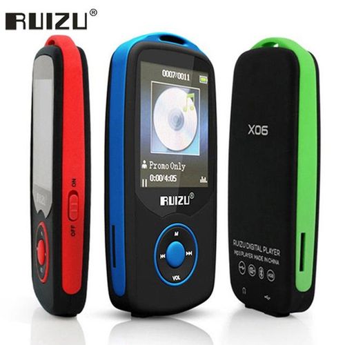 Ruizu X06 Mp3 Player Bluetooth 8gb Tft 1.8