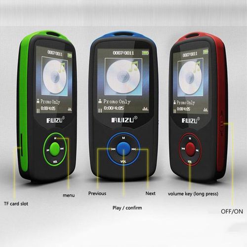 Ruizu X06 Mp3 Player Bluetooth 8gb Tft 1.8